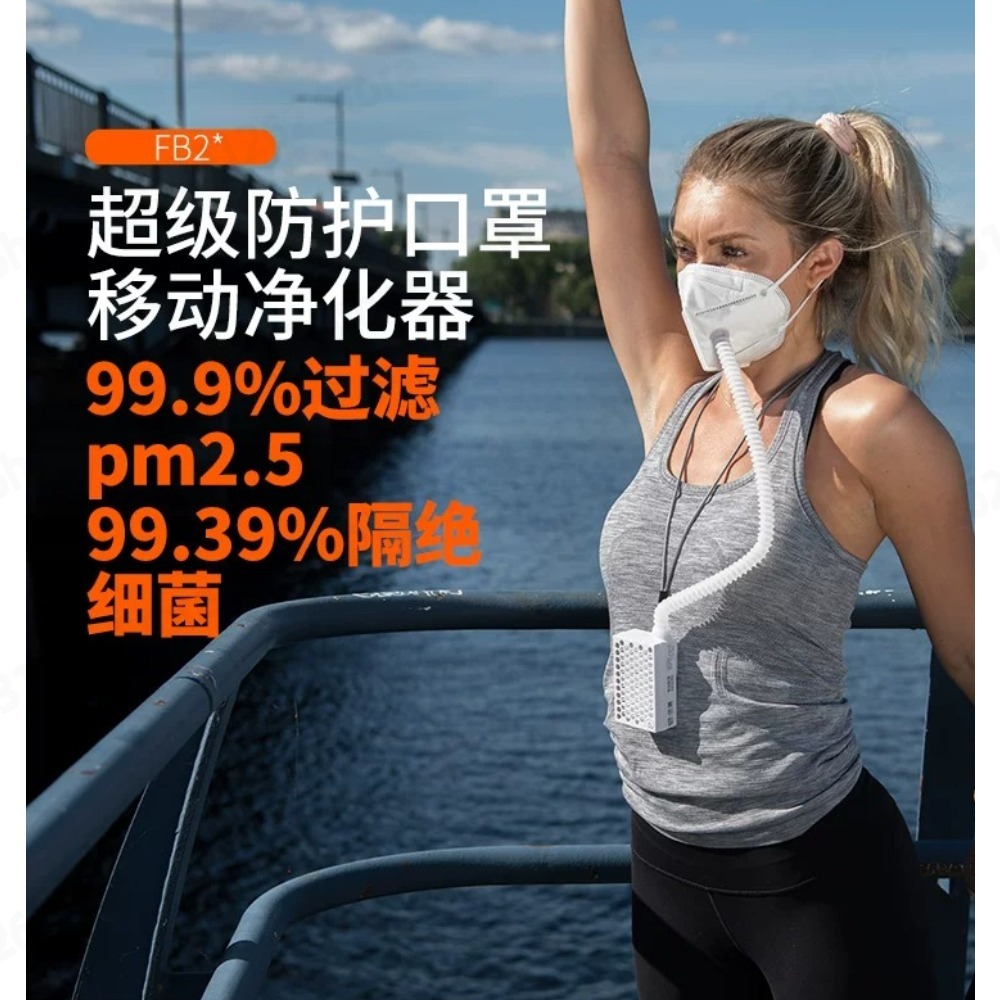 Kn95 Respirator Mask - Respiratore Elettrico a Pressione Positiva con