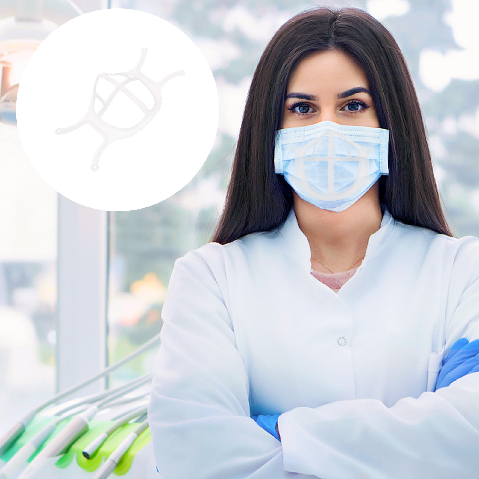 Silicone Mask Bracket - 5 pezzi di supporti interni in